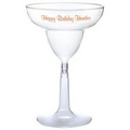 12 Oz. Hard-Sided Clear Plastic Margarita Glass (Petite Line)